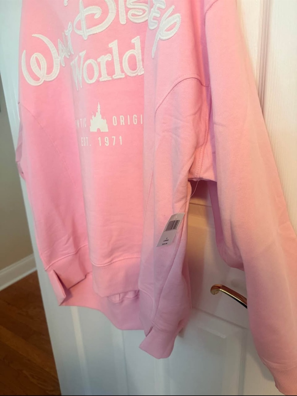 Disney Pink Walt Disney World Sweatshirt
NWT